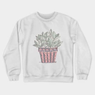 Potted Plant Crewneck Sweatshirt